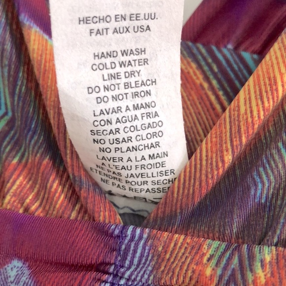 VIX Beautiful, Soft, Peacock Print Flowy Summer Maxi Dress - Picture 10 of 11